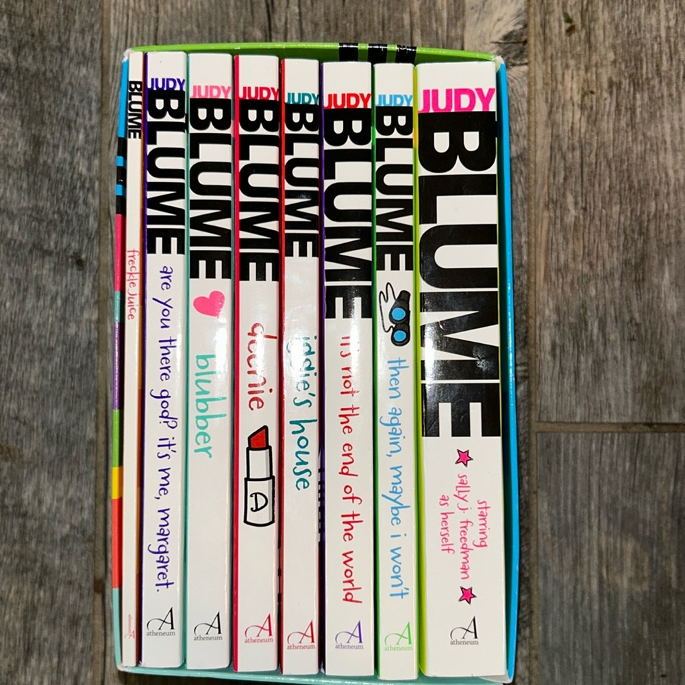 Judy Blume 8 Book Boxed Set